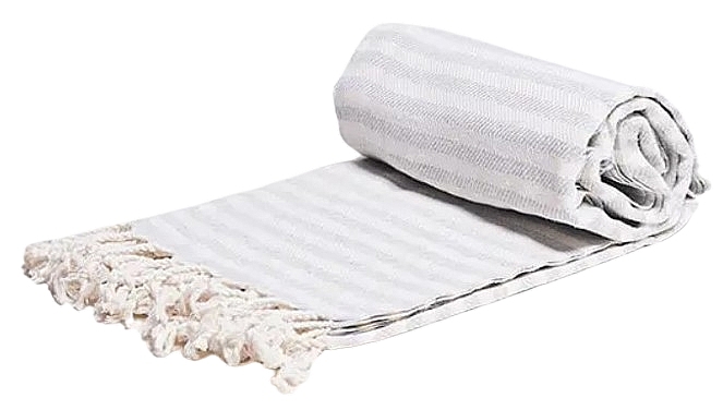 Hammam Towel, light grey - Yeye Akasya  — photo N1