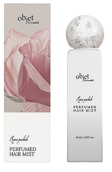 Hair Spray 'Rose Petals' - Kundal Object By Kundal Perfumed Hair Mist Rose Petals — photo N1