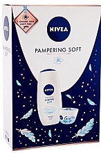 Fragrances, Perfumes, Cosmetics Set - Nivea Pampering Soft (sh/gel/250ml + cream/100ml)