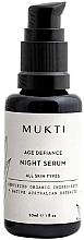 Fragrances, Perfumes, Cosmetics Night Face Serum - Mukti Organics Age Defiance Night Serum