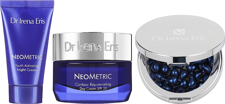 セット - Dr Irena Eris NeoMetric (capsules/45pcs + n/cr/30ml + d/cr/50ml) — photo N2