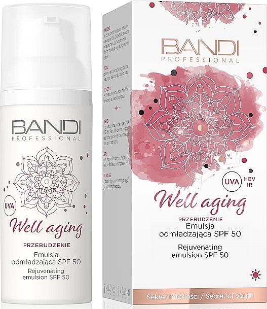 Rejuvenating Emulsion - Bandi Professional Well Aging Rejuvenating Emulsion SPF50 — photo N2