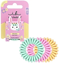 Fragrances, Perfumes, Cosmetics Hair Tie-Bracelet, 3 pcs - Invisibobble Original Easter Chasing Rabbits