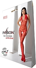 Fragrances, Perfumes, Cosmetics Erotic Bodysuit BS100, red - Passion Bodystocking