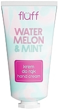 Fragrances, Perfumes, Cosmetics Watermelon & Mint Hand Cream - Fluff Watermelon & Mint Hand Cream