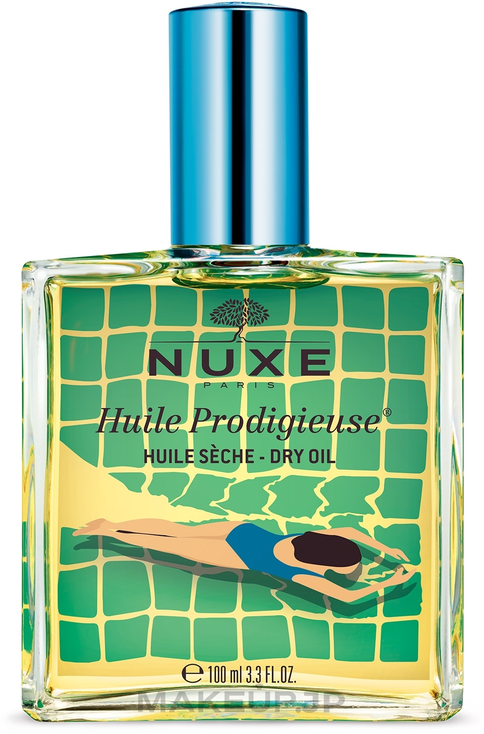 Multi-Usage Dry Oil - Nuxe Huile Prodigieuse Multi-Purpose Dry Oil Limited Edition 2020 Blue — photo 100 ml
