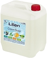 Olive Milk Liquid Cream Soap - Lilien Olive Milk Cream Soap (canister) — photo N1
