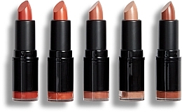 Fragrances, Perfumes, Cosmetics Lipstick Set, 5 pcs. - Revolution Pro Lipstick Collection Burnt Nudes