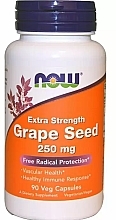 Grape Seed Extract Capsules, 250mg - Now Foods Grape Seed Extra Strength 250 mg — photo N1