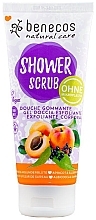 Fragrances, Perfumes, Cosmetics Shower Scrub - Benecos Natural Care Apricot & Elderberry Shower Scrub