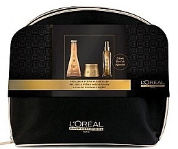 Fragrances, Perfumes, Cosmetics Set - L'Oreal Professionnel Mythic Oil Set (shm/250ml + mask/200ml + h/oil/100ml)