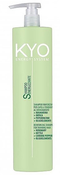 Strengthening Thin Hair Shampoo - Kyo Energy System Reinforcing Shampoo For Thinning Hair — photo N2