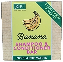 Fragrances, Perfumes, Cosmetics Solid Shampoo & Conditioner - Xpel Marketing Ltd Banana Shampoo & Conditioner Bar