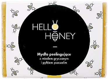 Bee Pollen & Honey Peeling Soap - Lullalove Exfoliating Soap Bar With Honey — photo N1