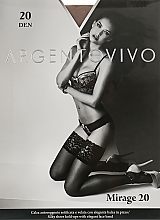 Fragrances, Perfumes, Cosmetics Stockings 'Mirage 20 AUT' 20 DEN, cognac - Argentovivo