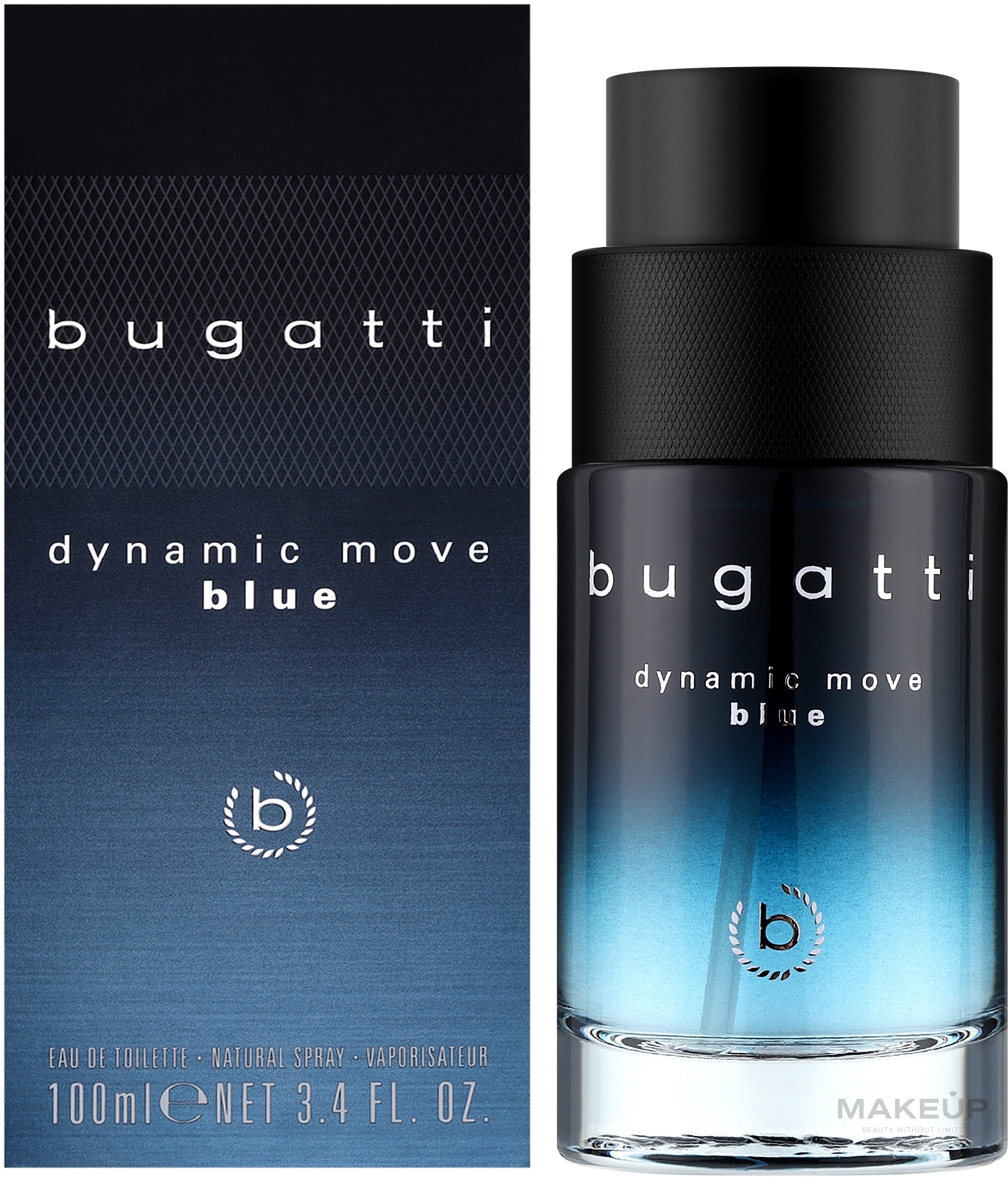 Bugatti Dynamic Move Blue - Eau de Toilette — photo 100 ml