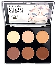 Makeup Palette - Kokie Professional Cream Contour Palette — photo N2