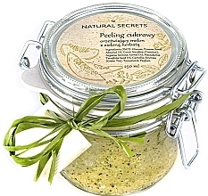 Fragrances, Perfumes, Cosmetics Sugar Melon & Green Tea Scrub - Natural Secrets Green Tea Scrub