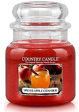 Fragrances, Perfumes, Cosmetics Scented Candle - Country Candle Spiced Apple Chai-der