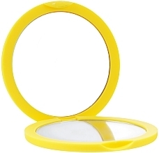 Fragrances, Perfumes, Cosmetics Cosmetic Round Mirror, 85543, yellow - Top Choice