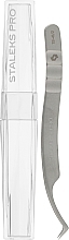 Fragrances, Perfumes, Cosmetics Professional Lash Tweezer, TE-41/2 - Staleks PRO Expert 