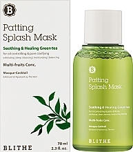 Soothing & Healing Green Tea Splash Mask - Blithe Patting Splash Mask Soothing Green Tea — photo N2