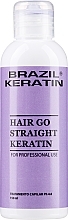Fragrances, Perfumes, Cosmetics Smoothing & Restoring Damaged Hair Treatment - Brazil Keratin Hair Go Straight