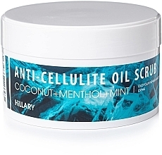 Cooling Anti-Cellulite Body Scrub - Hillary Anti-Cellulite Oil Scrub — photo N2