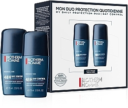 Fragrances, Perfumes, Cosmetics Skincare Set - Biotherm Homme Day Control (deo/75ml + deo/75ml)