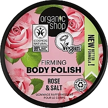 Fragrances, Perfumes, Cosmetics Body Scrub "Rose & Salt" - Organic Shop Rose & Salt Body Polish