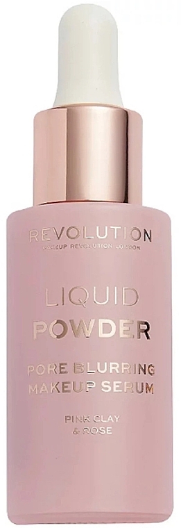 Primer Serum - Makeup Revolution Liquid Powder Pore Blurring Makeup Serum — photo N1
