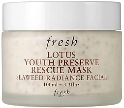 Fragrances, Perfumes, Cosmetics Revitalizing Face Mask - Fresh Lotus Youth Preserve Rescue Mask