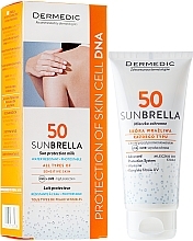 Fragrances, Perfumes, Cosmetics Sun Protection Body Milk - Dermedic Sun Protection Milk SPF 50