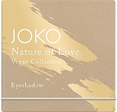 Eyeshadows - JOKO Nature of Love Vegan Collection Eyeshadow — photo N1