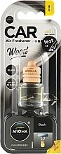 Fragrances, Perfumes, Cosmetics Car Air Freshener "Black" - Aroma Car Wood