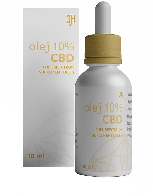 Hemp Oil 10% Full Spectrum - 3H CBD 10% Full Spectrum — photo N1