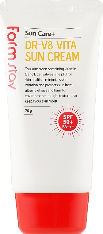 Vitamin Sunscreen - FarmStay DR-V8 Vita Sun Cream — photo N2