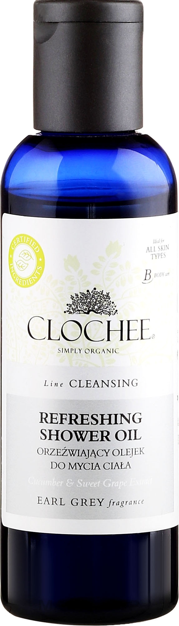 Shower Oil - Clochee Cleansing Refreshing Shower Oil — photo 100 ml