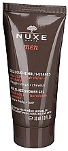 Fragrances, Perfumes, Cosmetics Cleansing Gel - Nuxe Men Multi-Use Shower Gel (mini size)