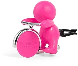 Fragrances, Perfumes, Cosmetics Mr&Mrs Fragrance Gino Citrus & Musk Fuchsia - Car Air Freshener