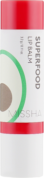 Nourishing Lip Balm - Missha Superfood Avocado Lip Balm — photo N2