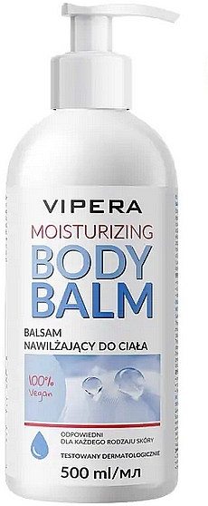 Moisturising Body Balm for Dry Skin - Vipera Moisturising Body Balm For Dry Skin — photo N1
