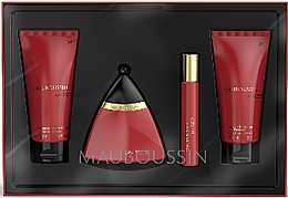 Fragrances, Perfumes, Cosmetics Mauboussin In Red - Set (edp/100ml + edp/20ml + sh/gel/90ml + b/lot/90ml)