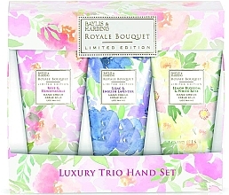 Fragrances, Perfumes, Cosmetics Set - Baylis & Harding Royale Bouquet Luxury Hand Cream Set (h/cr/30ml + h/cr/30ml + h/cr/30ml)