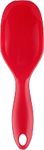 Spider Hair Brush, 12-row, glossy, red - I Love My Hair — photo N2