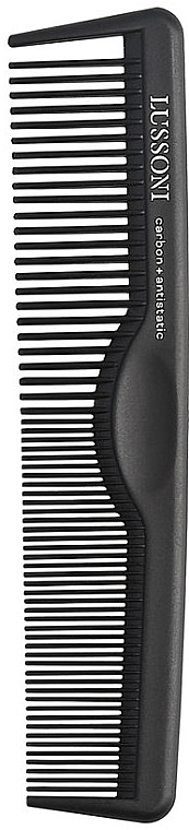 Hair Comb - Lussoni CC 100 Pocket Carbon Fibre Barber Comb — photo N1
