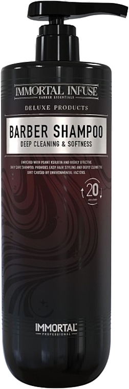 Universal Shampoo ‘Barber’ - Immortal Infuse Barber Shampoo — photo N1