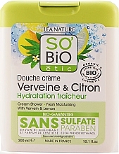 Verbena and Lemon Shower Cream-Gel - So'Bio Etic Extra Cream Shower — photo N1