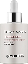 Fragrances, Perfumes, Cosmetics Collagen Ampoule Serum - Medi Peel Derma Maison Time Wrinkle Collagen Volume Ampoule