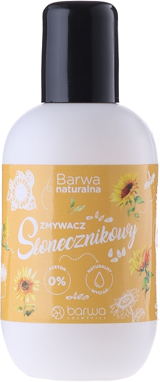 Sunflower Nail Polish Remover - Barwa Natural Nail Polish Remover — photo N1